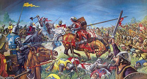 B205821 The-Battle-of-Bannockburn